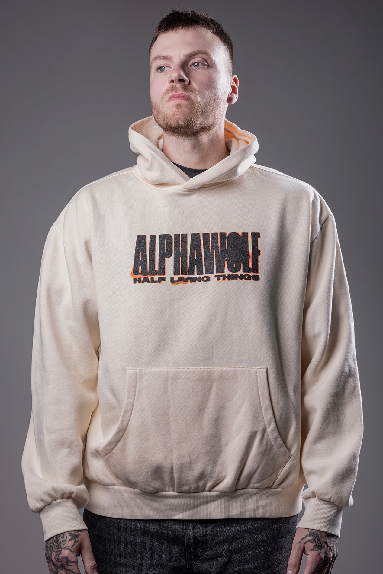 Half Living Things - Hoodie (Cream)