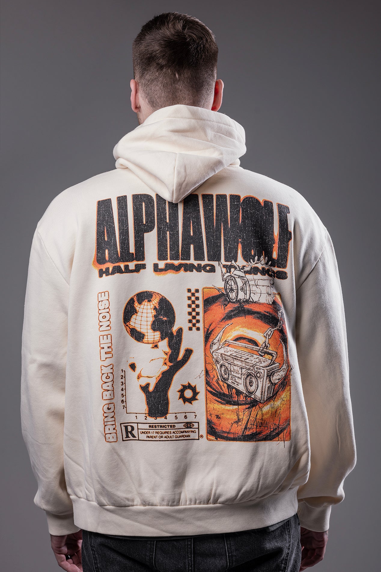 Half Living Things - Hoodie (Cream)