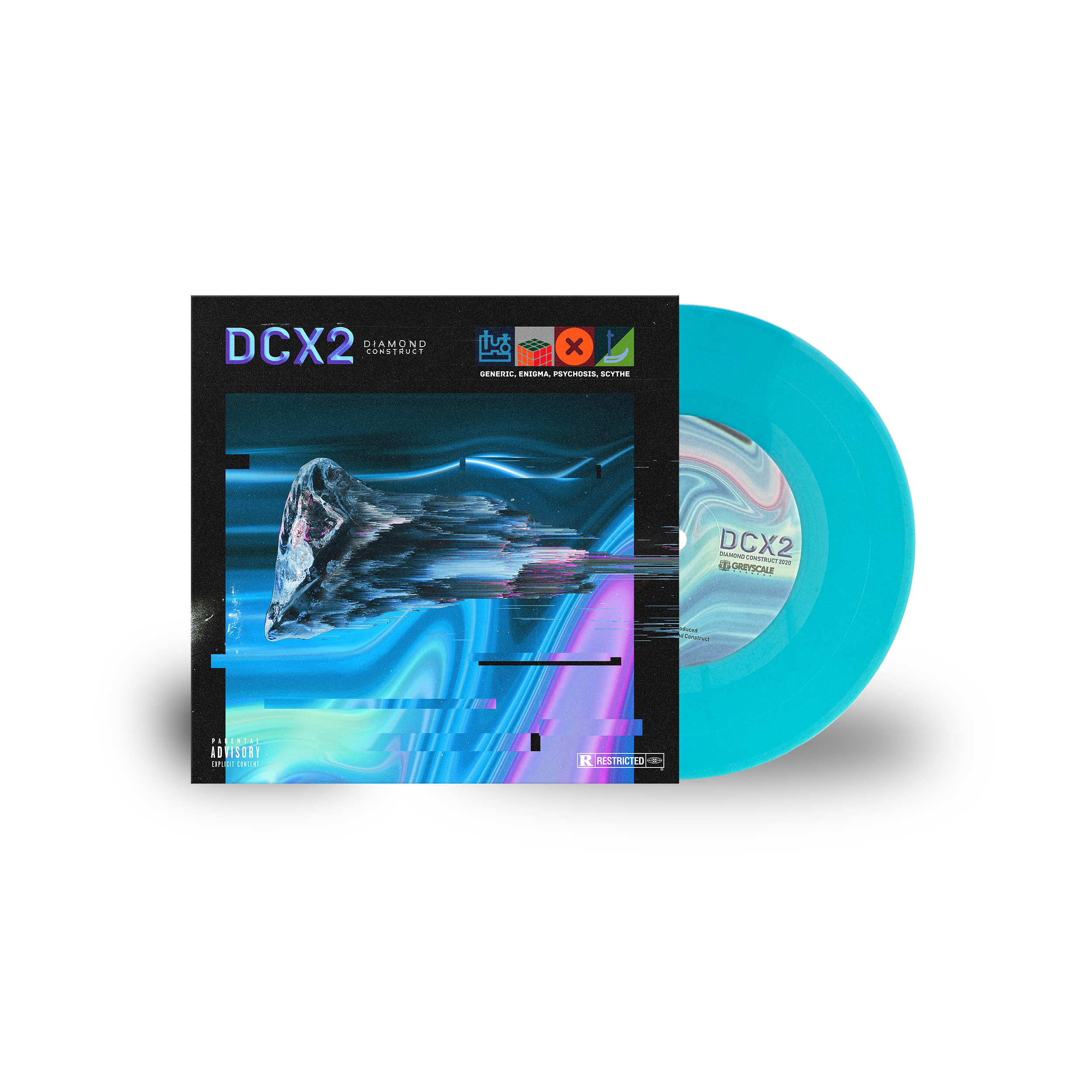 DCX2 7" - Light Blue