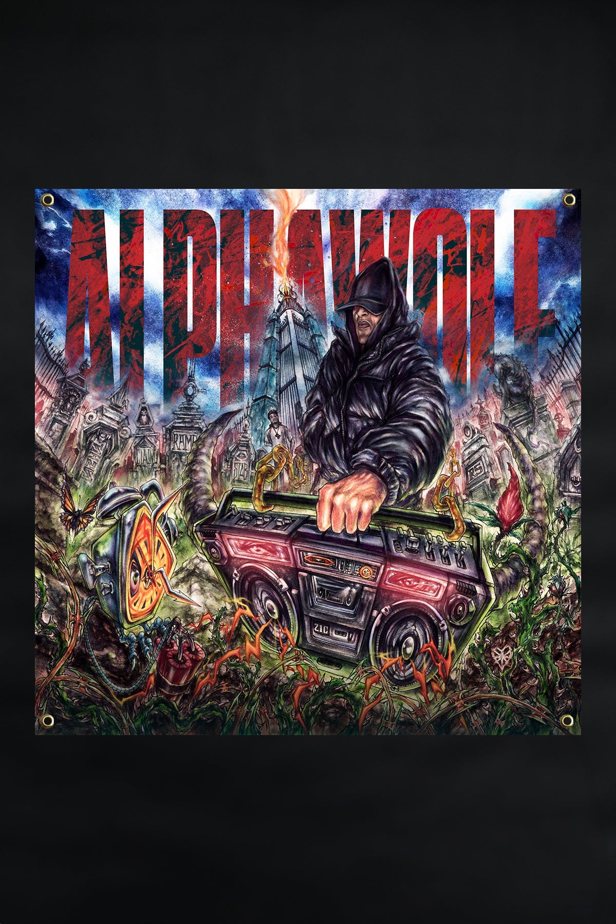 Half Living Things - Wall Flag