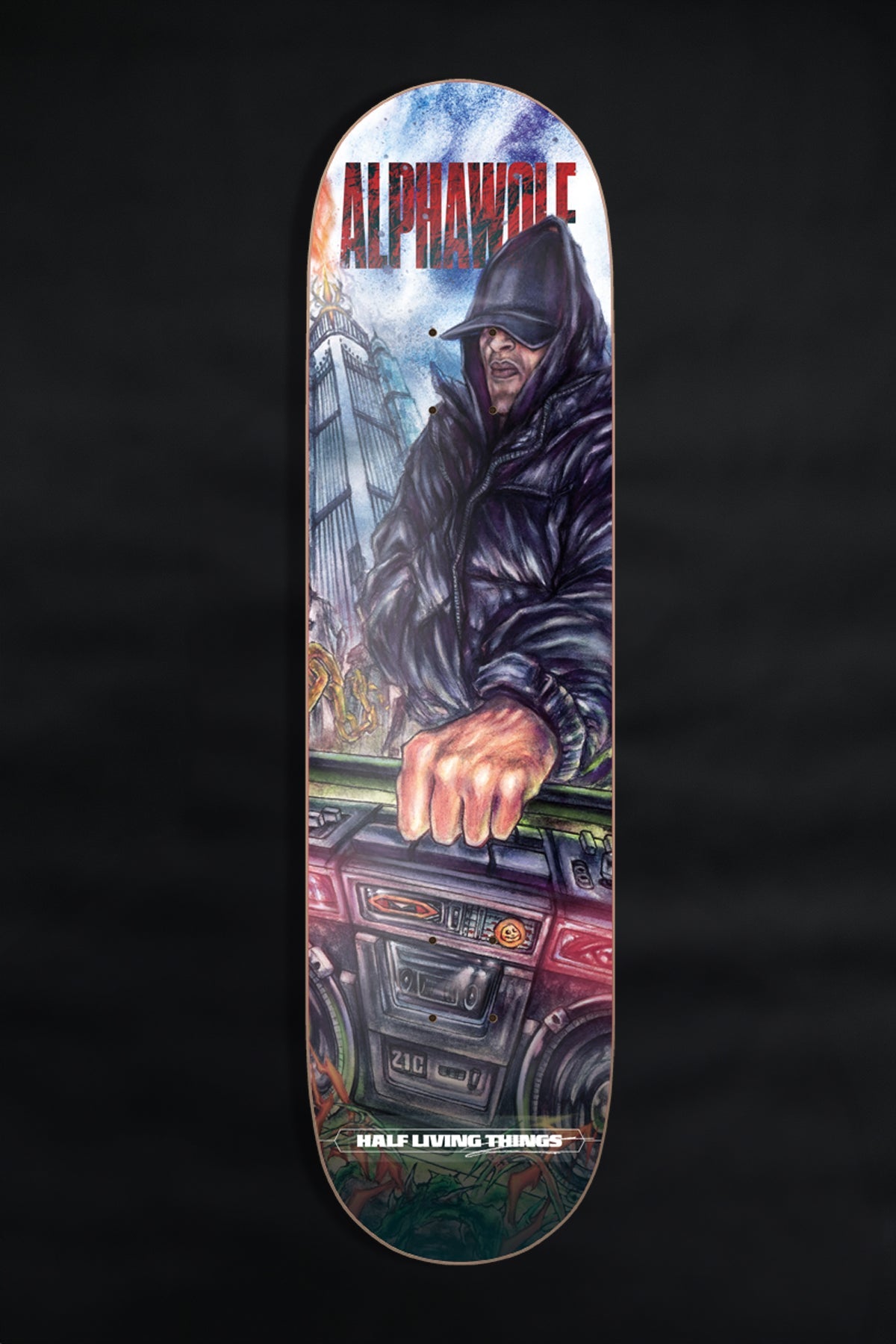 Half Living Things - Skate Deck