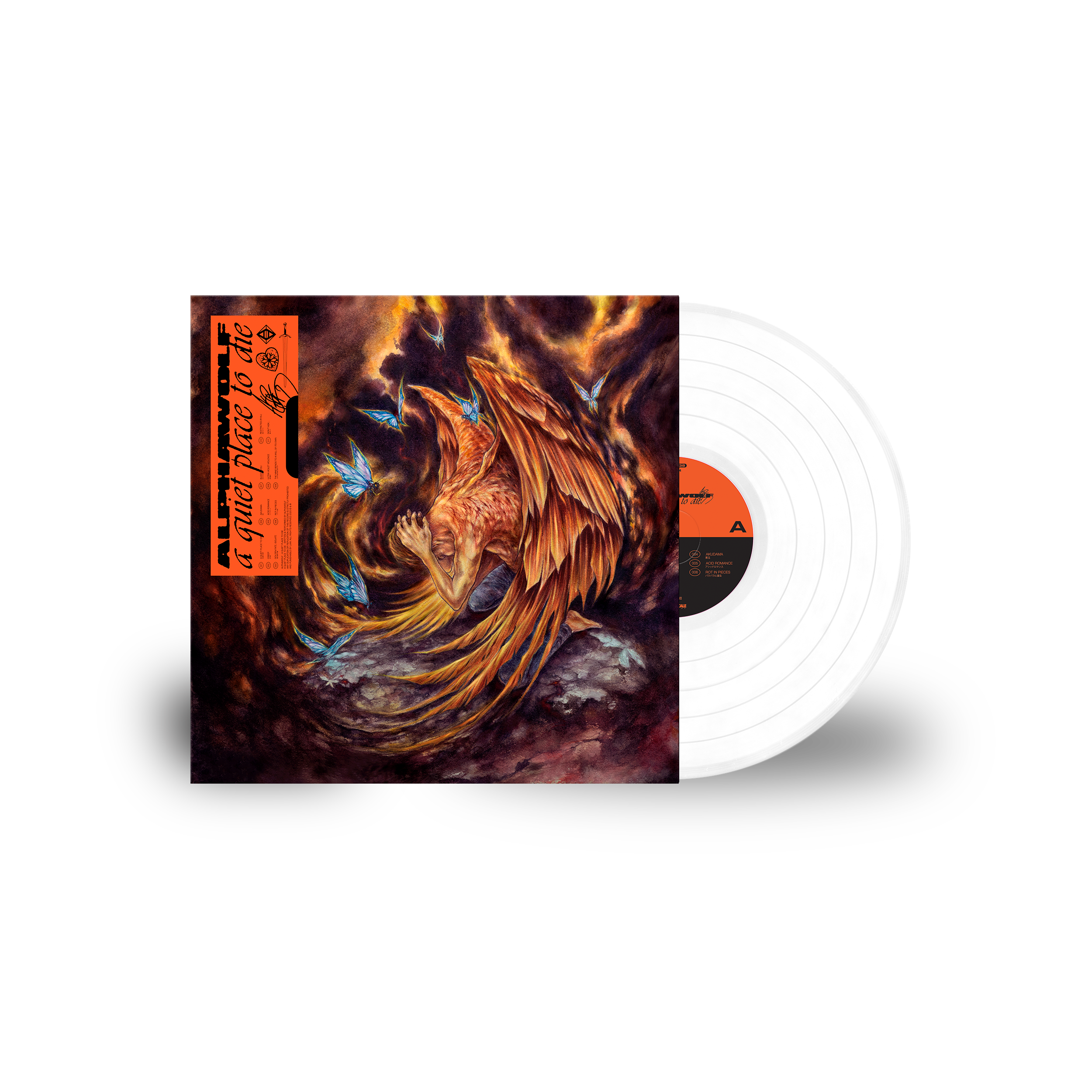 A Quiet Place To Die 12" - Clear