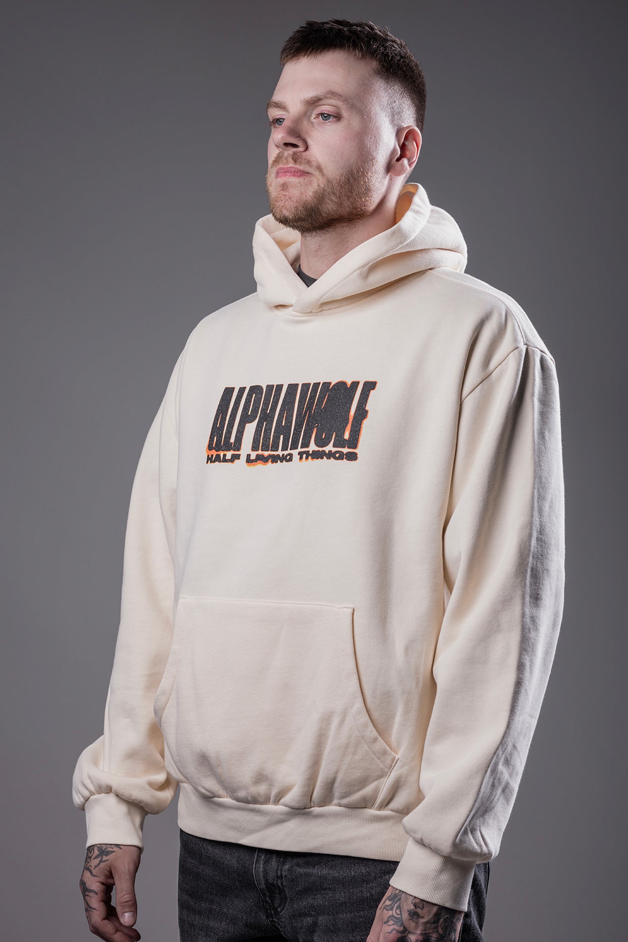 Half Living Things - Hoodie (Cream)