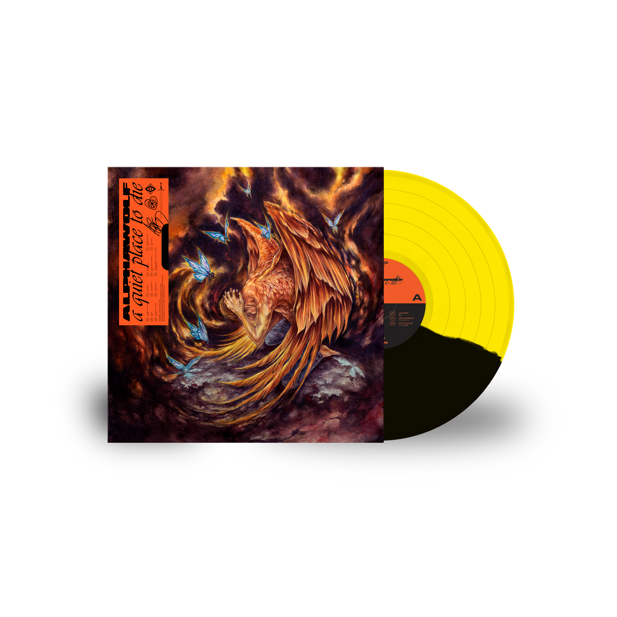 A Quiet Place To Die 12" - Yellow / Black