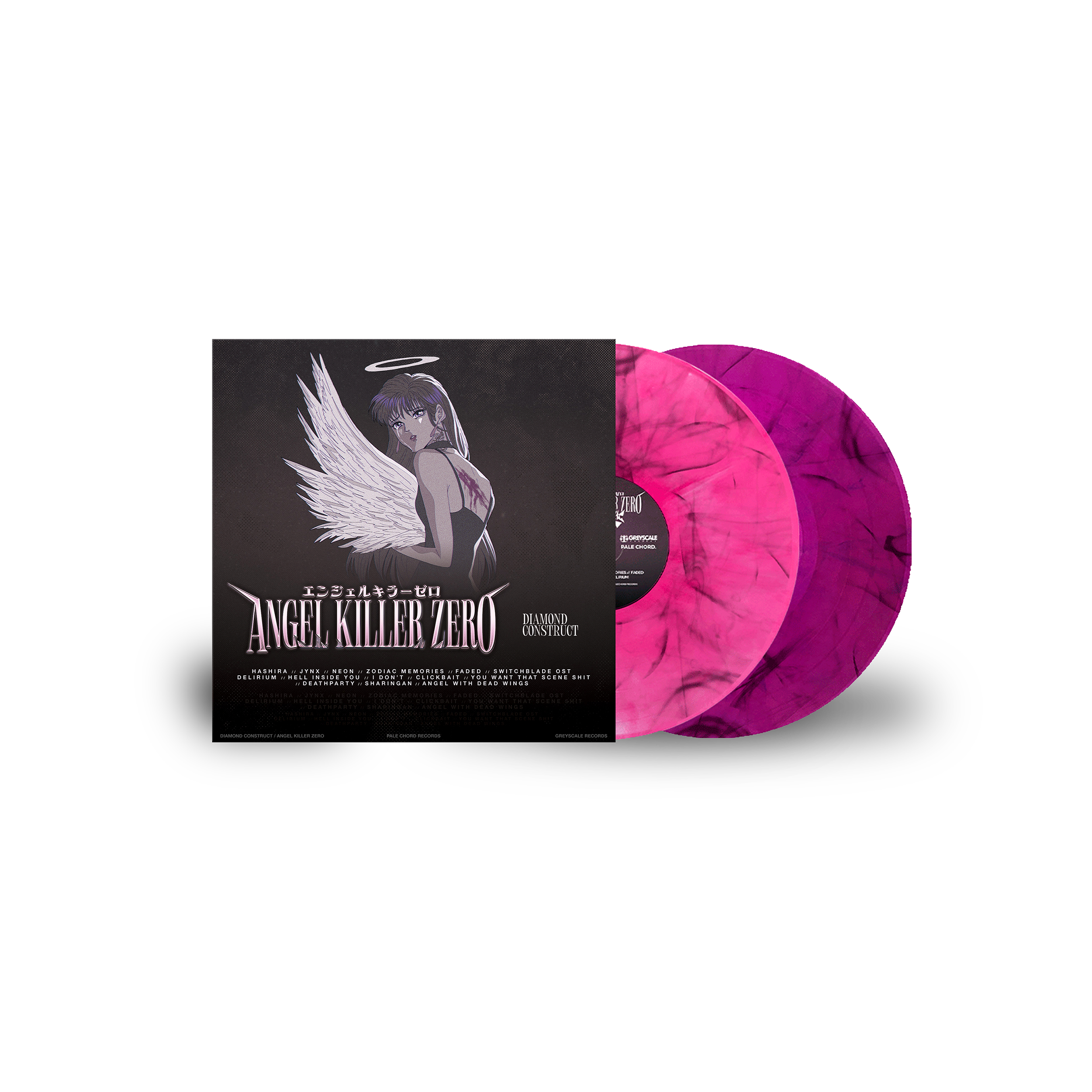 Angel Killer Zero Deluxe 12" - Purple & Black Galaxy / Pink & Black Galaxy